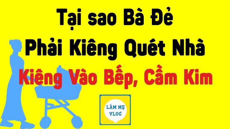 Vì sao bà đẻ kiêng cầm kim?