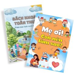 Combo 2 Quyển Bách Khoa Toàn Thư, Mẹ Ơi Con Nên Làm Sao Cho Bé Từ 3-14 Tuổi