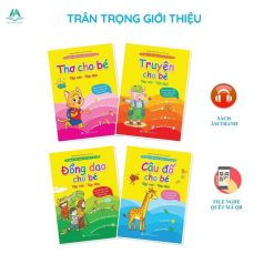 Tập Nói Tập Đọc - Combo 4 Quyển - Thơ Truyện Đồng Dao Câu Đố - Giúp Bé Phát Triển Tư Duy Ngôn Ngữ Và Giao Tiếp